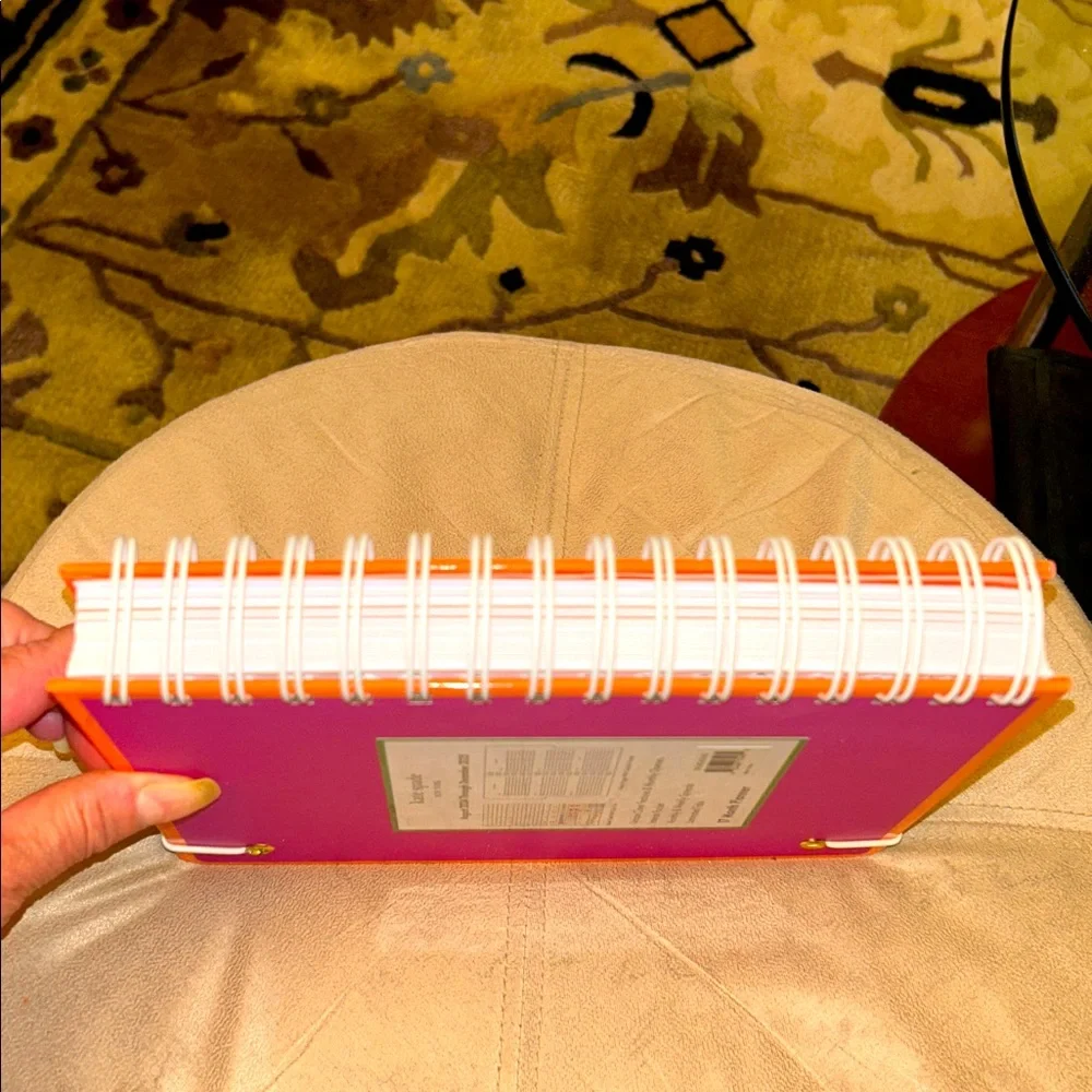 Kate Spade Fuchsia Spiral Planner